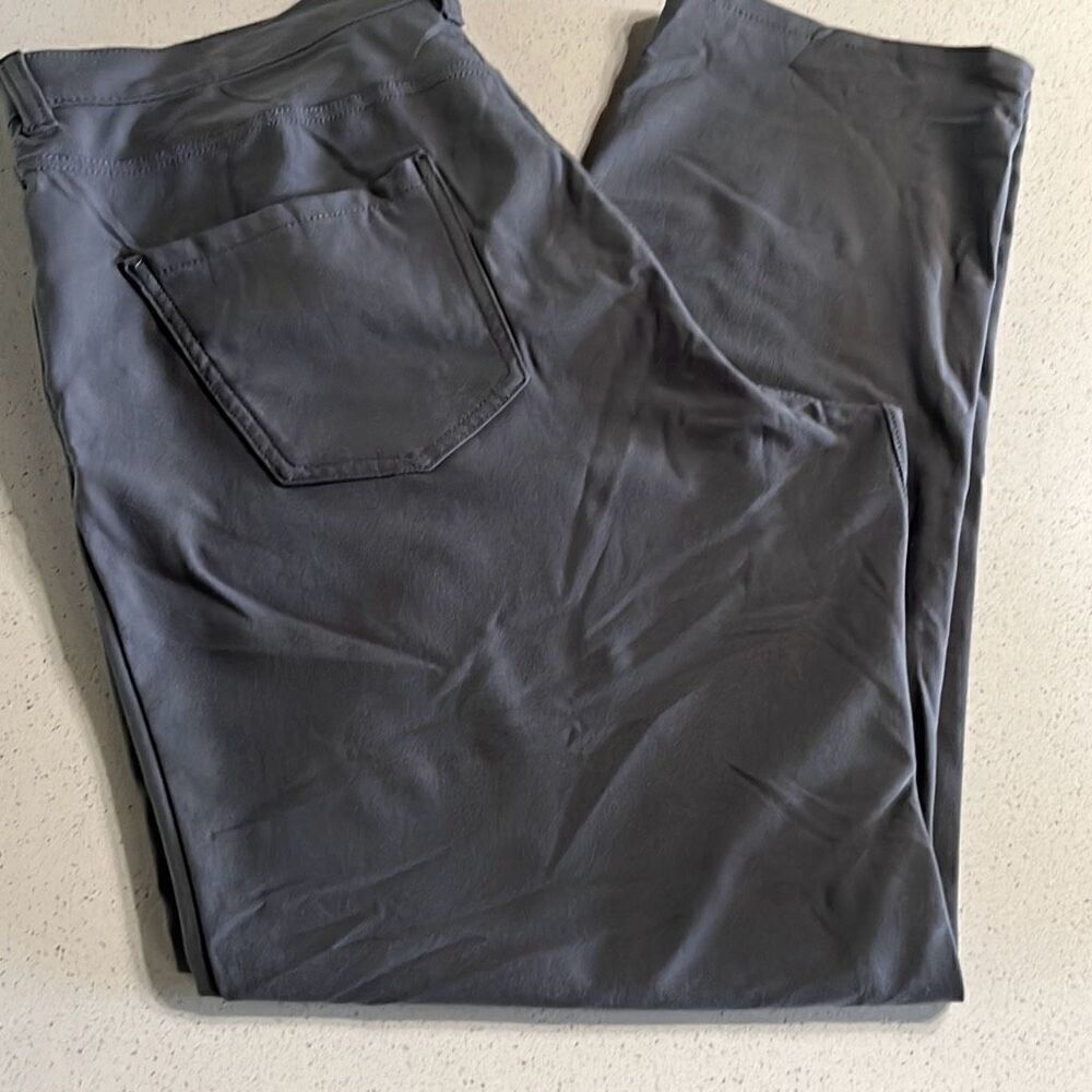 Lands End Polyester Chino Khaki Size 33/29